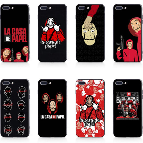 LA Casa De Papel Back Cover For iPhone