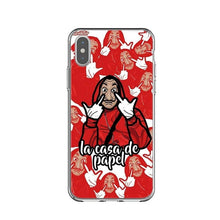 Load image into Gallery viewer, LA Casa De Papel Red Phone Case For iPhone