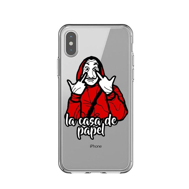 LA Casa De Papel Red Phone Case For iPhone
