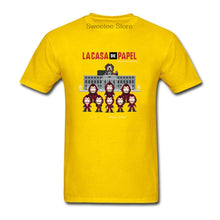 Load image into Gallery viewer, La Casa De Papel Yellow T-Shirt