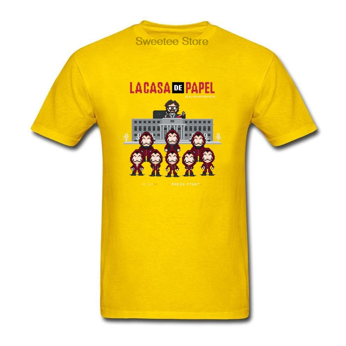 La Casa De Papel Yellow T-Shirt